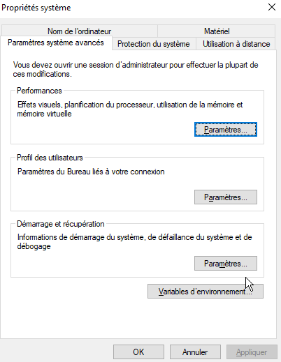 Variable envirobement